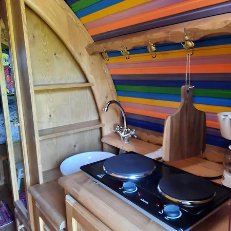 Roulotte La Bohémienne Campeggio Grosbreuil